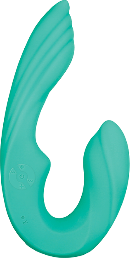 Strapless seashell vibrator