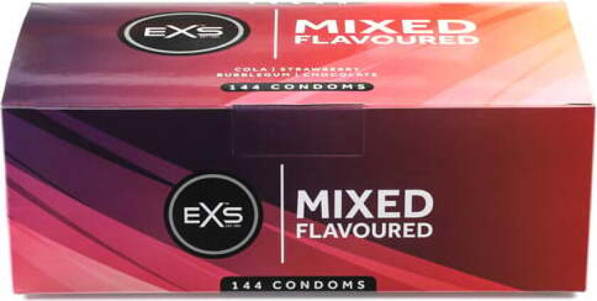 Kondomer EXS Mixed Flavours 144 pk