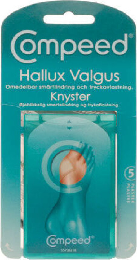 Plaster Mot Hallux Valgus - 5 Plaster