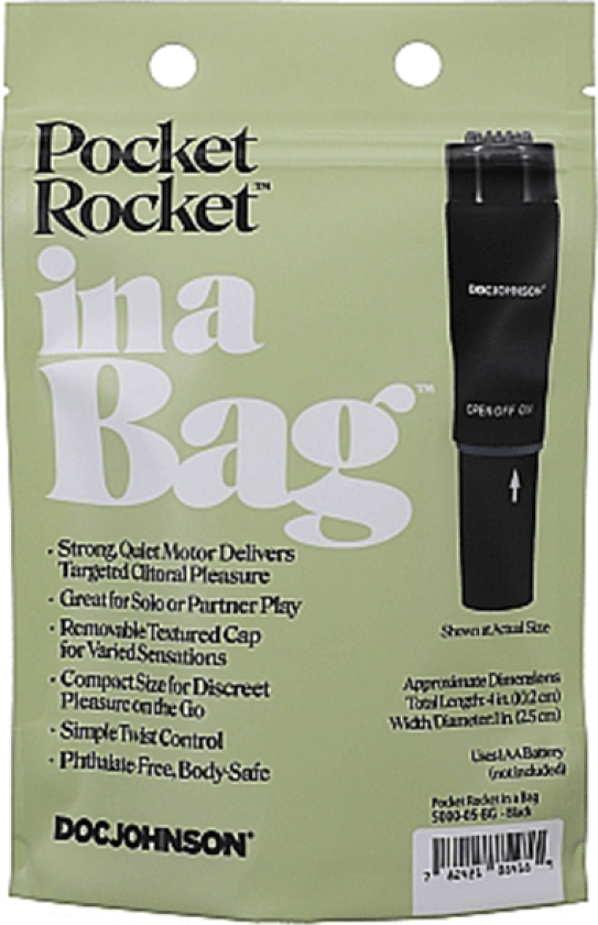 Minivibrator Pocket rocket in a Bag