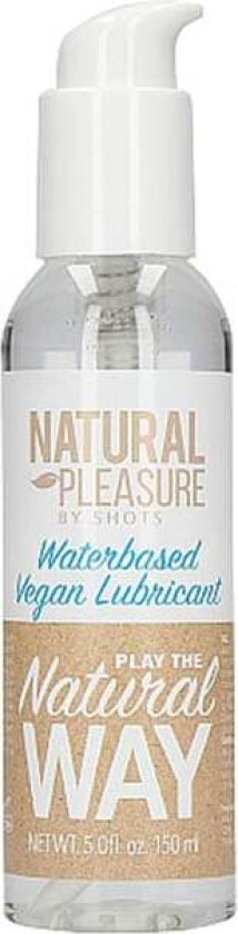 Glidemiddel vannbasert vegansk 150 ml