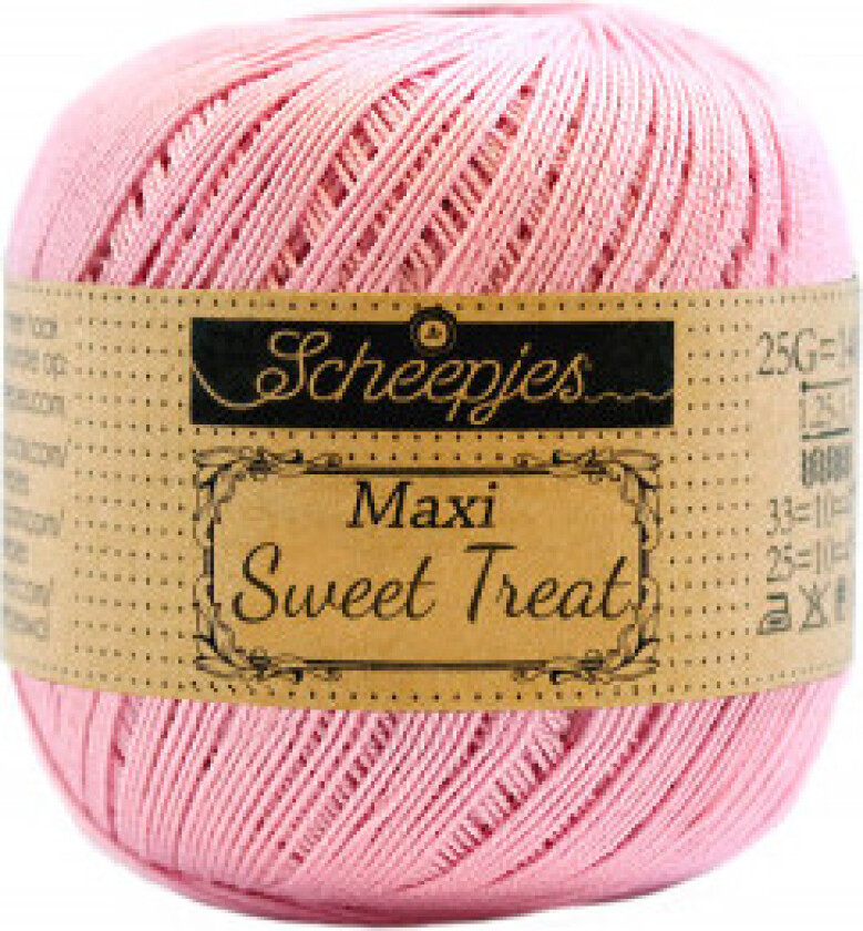 Maxi Sweet Treat Garn Unicolor 222 Tulipan