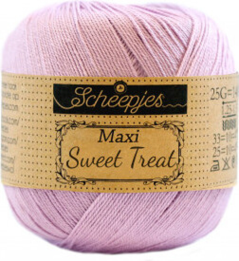 Maxi Sweet Treat Garn Unicolor 226 Lys Orkide