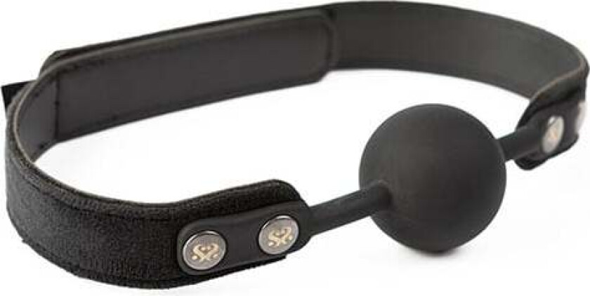 Strictly Come Quietly Soft Strap Silicone Ball Gag