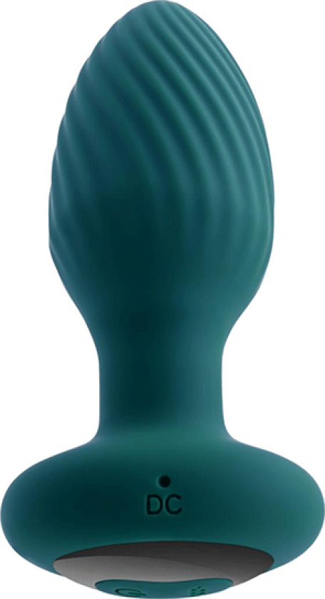 Spinning tail teaser analplugg