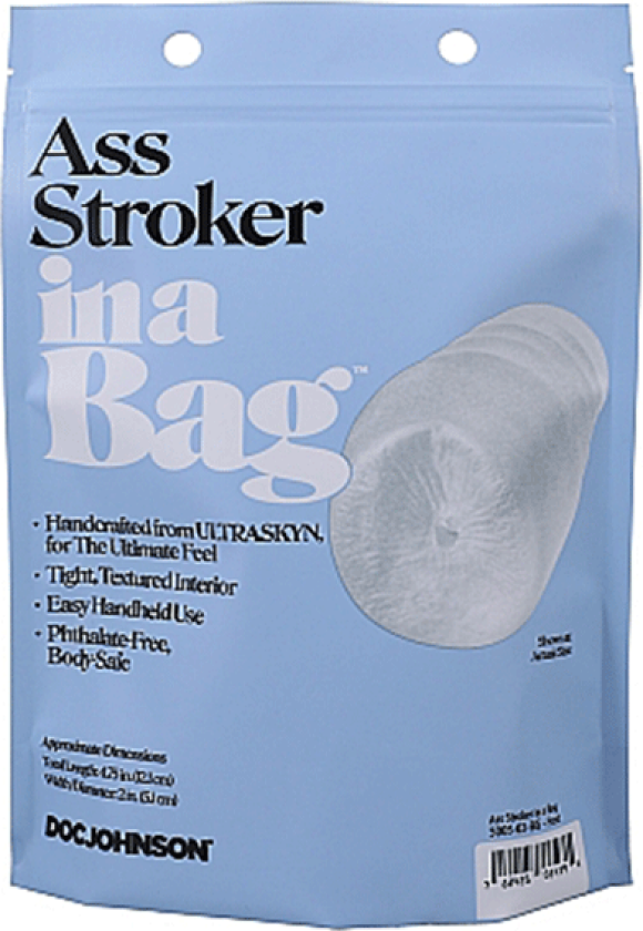 Anal masturbator in a Bag