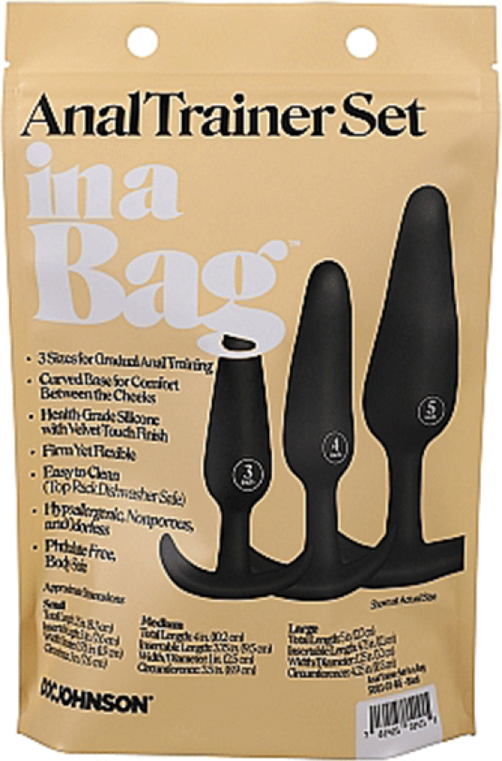 Analsett in a Bag 3 stk.