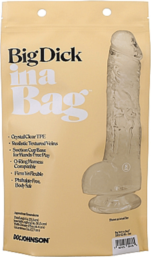 Dildo Big dick in a Bag
