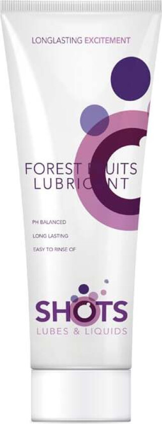 Glidemiddel skogsbærsmak