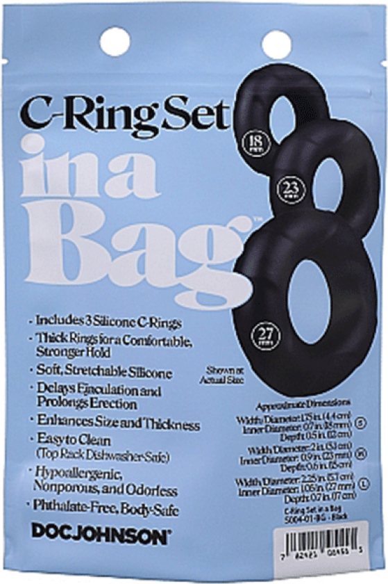 Penisringsett in a Bag