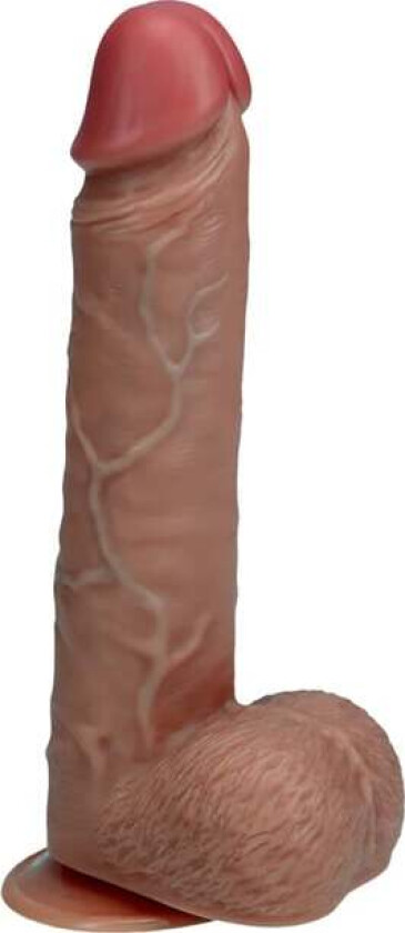 Roterende og Vibrerende Dildo med baller 20,3 cm