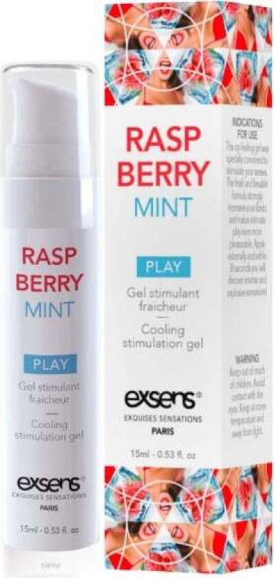 Rasberry mint orgasmekrem cooling