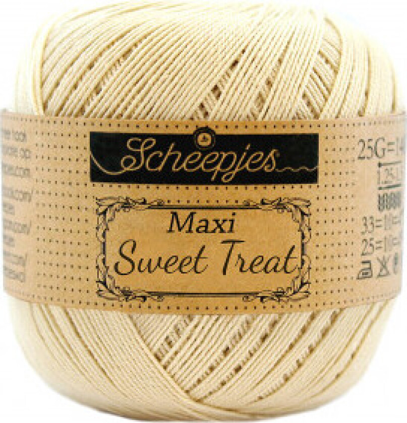Maxi Sweet Treat Garn Unicolor 404 Engelsk Te