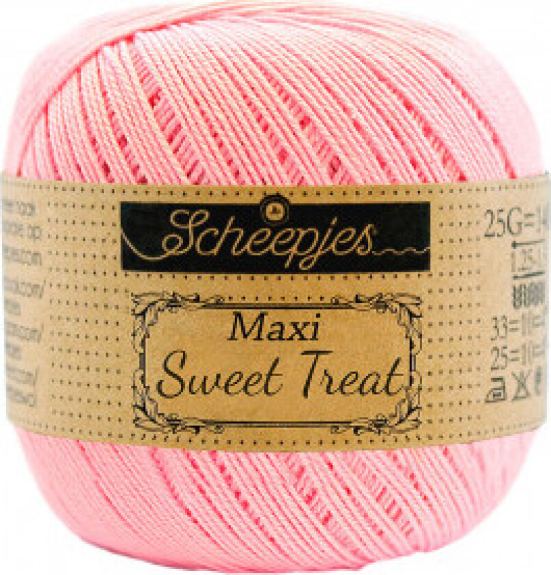 Maxi Sweet Treat Garn Unicolor 749 Rosa