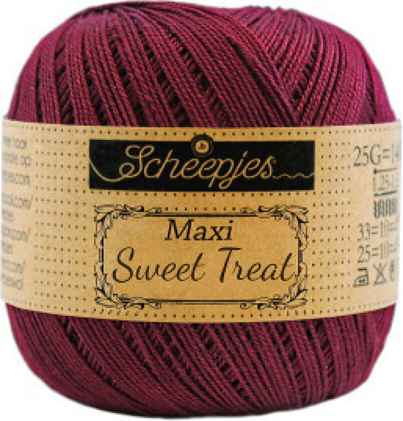 Maxi Sweet Treat Garn Unicolor 750 Bordeaux