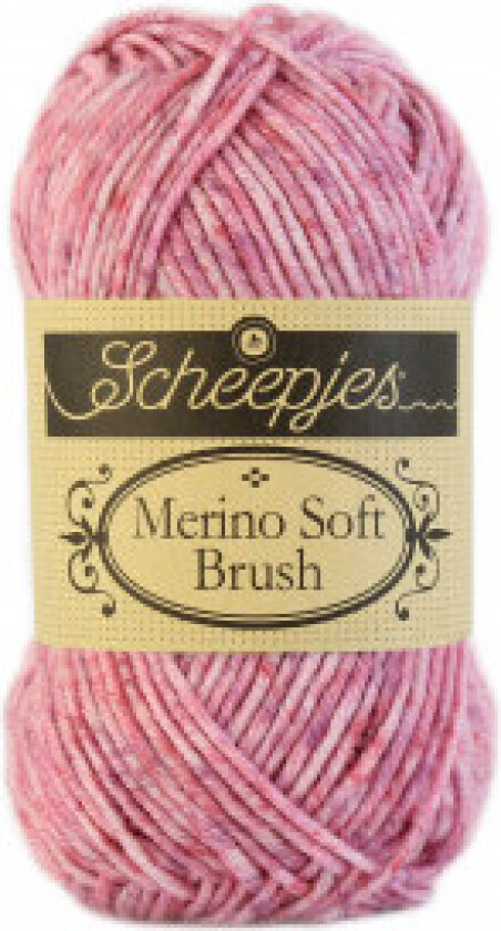 Merino Merino Soft Brush Garn Print 256 van Dyck