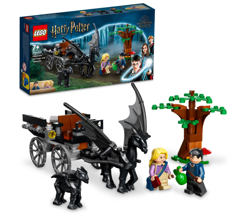 Lego Harry Potter TM 76400 Galtvort-vogn med dystraler