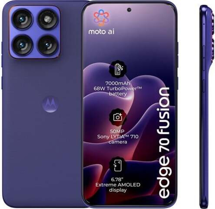 edge 70 fusion 256GB/8GB - PANTONE Orient Blue