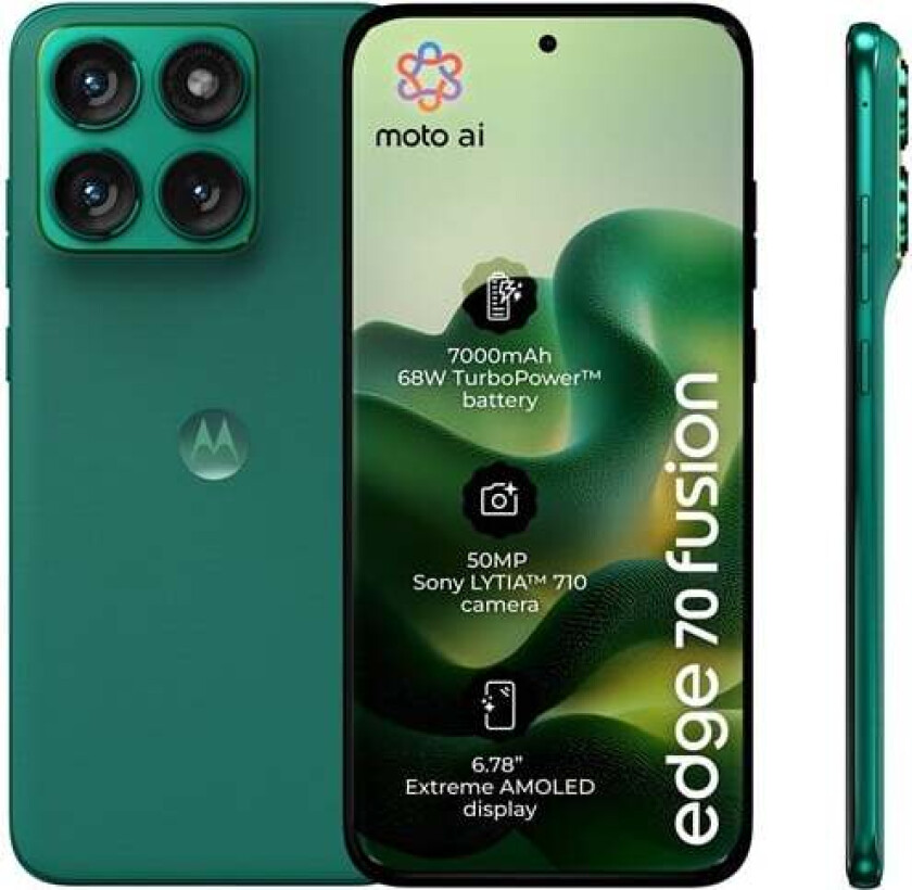 edge 70 fusion 256GB/8GB - PANTONE Sporting Green