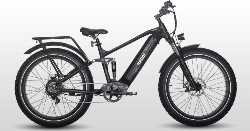 Cheetah fulldempet elsykkel - svart