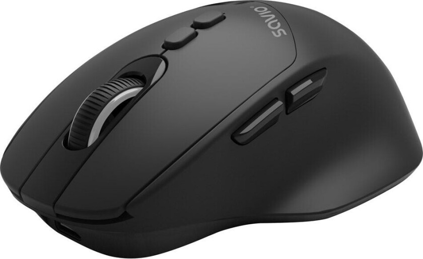 MB-06 Tr??dl??s Mus - Ergonomisk, Bluetooth 5.4, USB-C, 2000 DPI - Svart