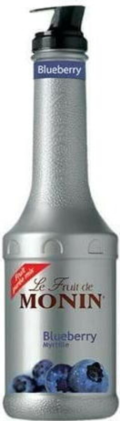 Monin Purémix Blåbær Fl 100