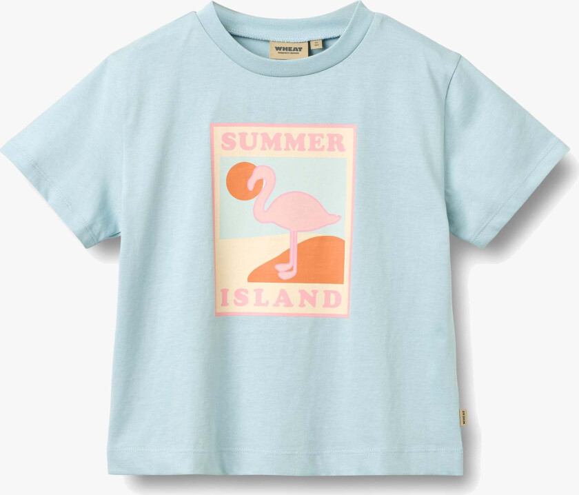 Mirsa T-skjorte, Summer Sky, 98 - T skjorter & Topper - Bomull