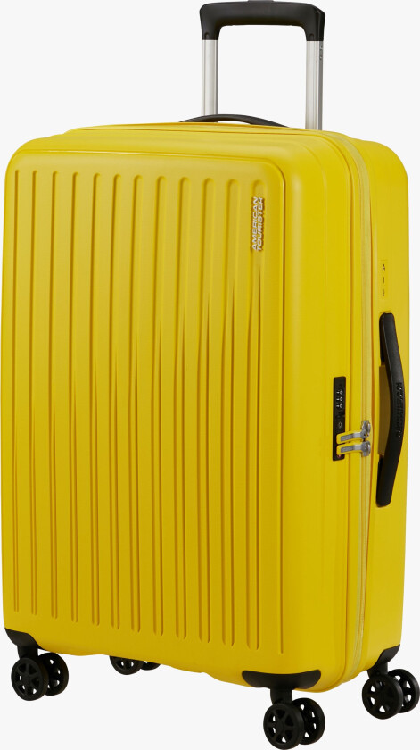 Rejoy Spinner Trillekoffert 66L, Electric Yellow - Kofferter