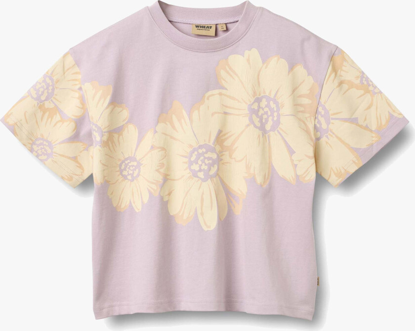 Petri T-skjorte, Lavender, 98 - T skjorter & Topper - Bomull