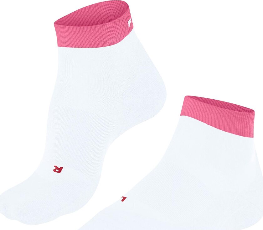 Women's RU4 Short Running Socks White