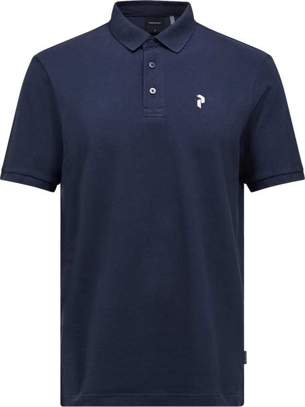 Men's Classic Cotton Polo Blue Shadow