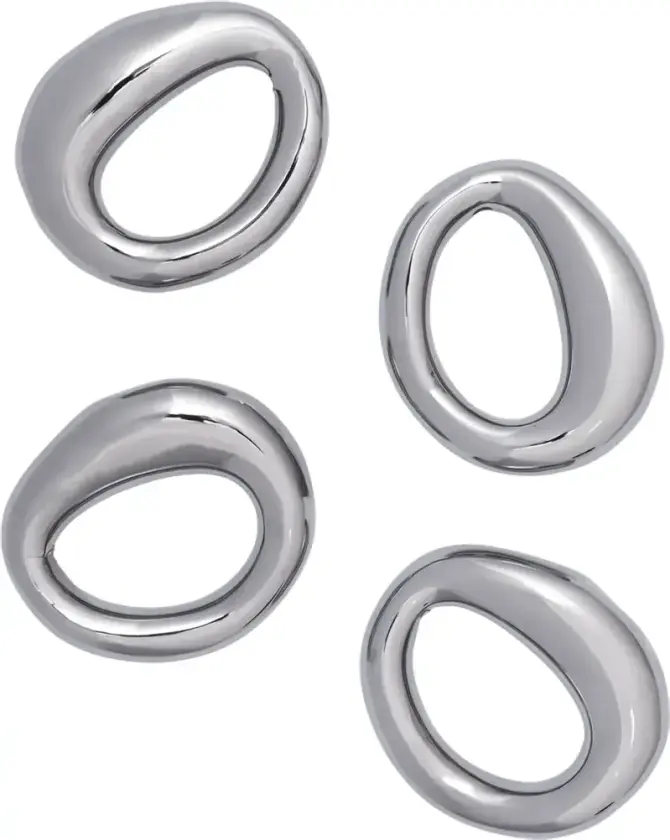 Bilde av Orrith serviettring 4-pk Silver