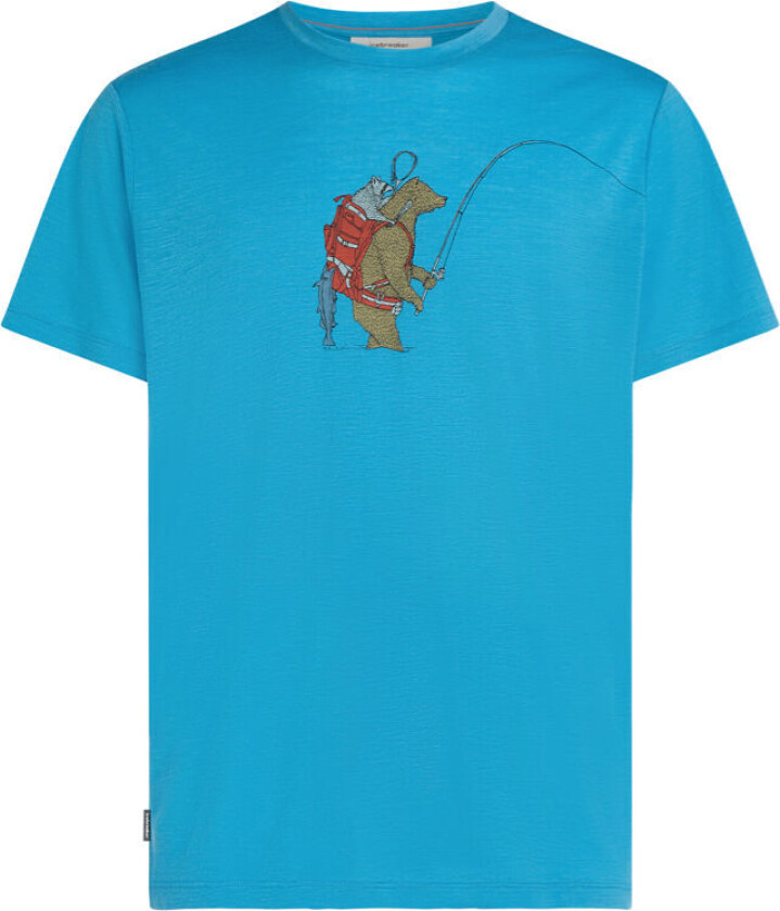 Men Merino 150 Tech Lite Ss Tee Bear Catch Arctic XL