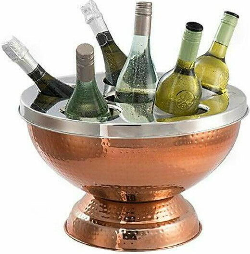 Kobber Champagnekjøler Til 6 Flasker