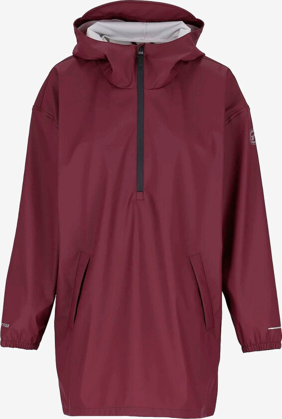 Regnjakke Mode PU Poncho W - Rød