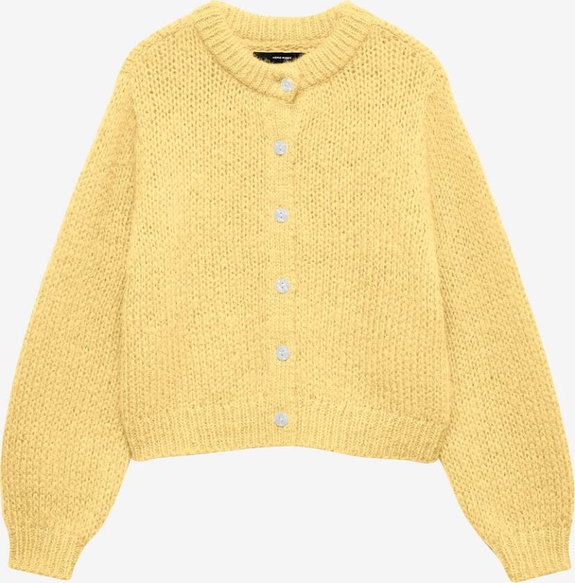 Kardigan vmWilo LS O-neck - Gul