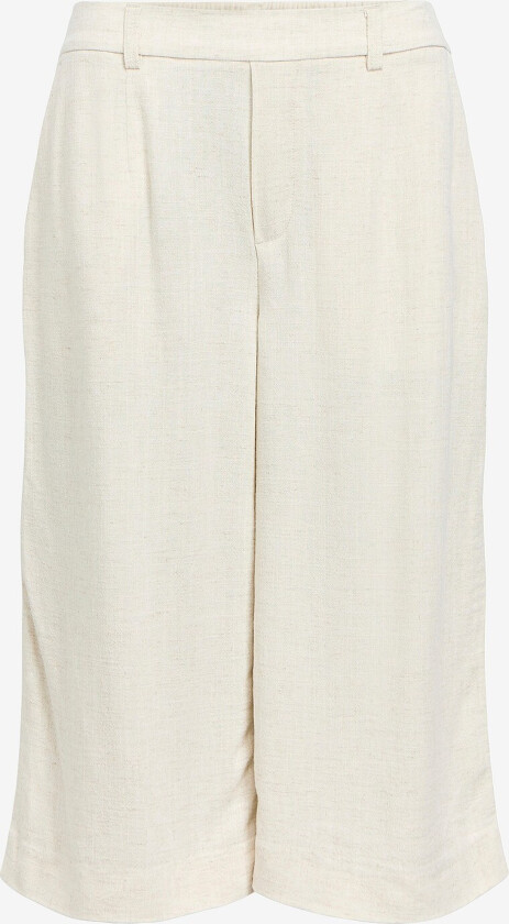 Culottebukser objSanne HW LO Culotte Pant - Grå