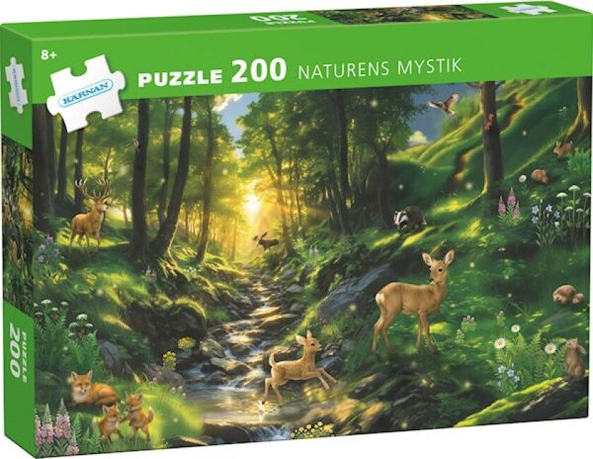 Naturens mystikk Puslespill 200 brikker Kärnan