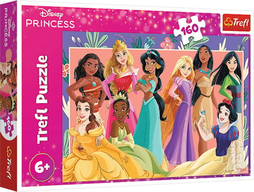 Disney Princess Puslespill 160 brikker Trefl