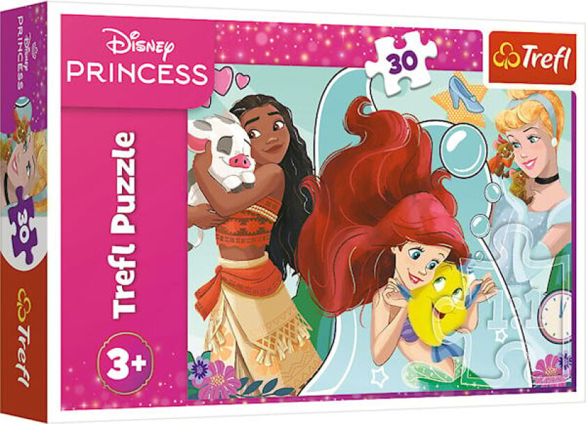 Disney Princess Barnepuslespill 30 brikker Trefl