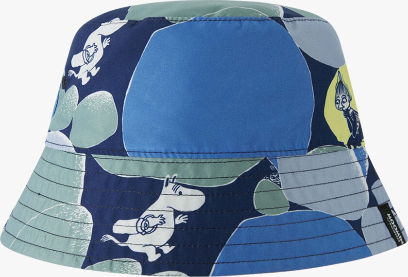 Mummitrollet Viehe Solhatt med UV-Beskyttelse, Stone Green, 50 - UV Klær - Polyester