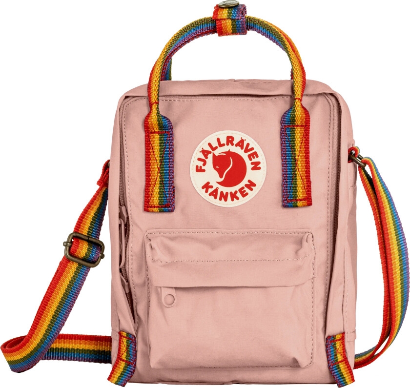 Kånken Rainbow Sling Chalk Rose-rainbow