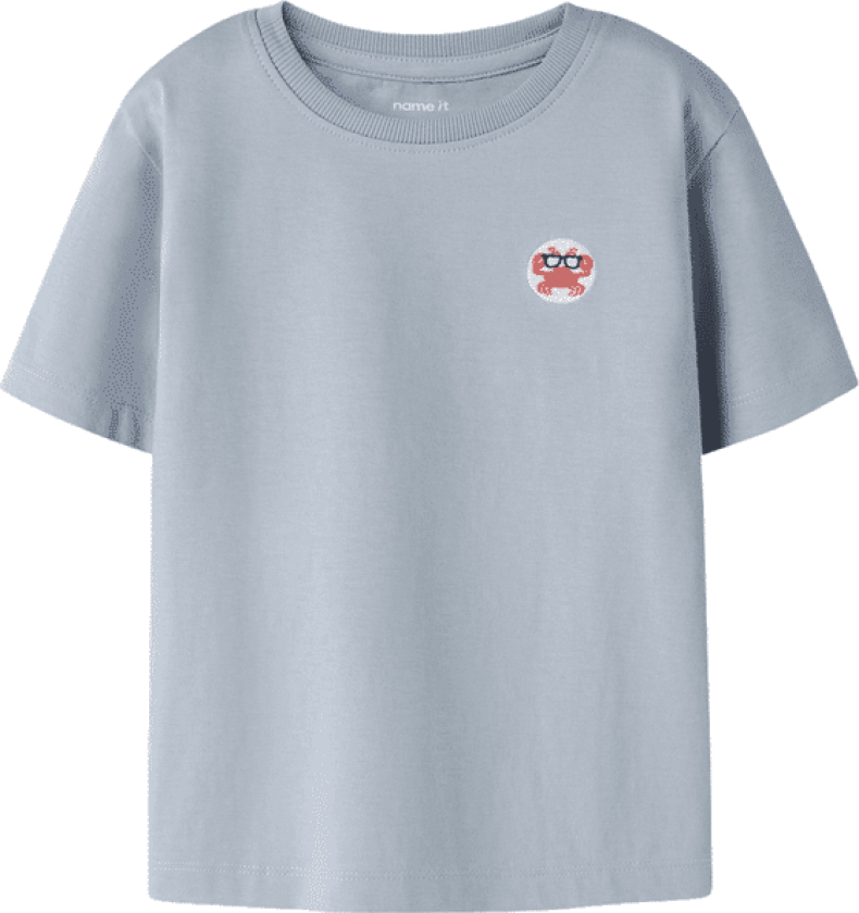 Name It Nmmvimpel t-skjorte til småbarn, Blue Fog