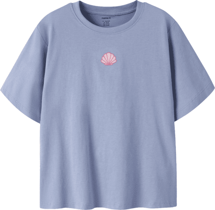 Name It Nkfvictoria t-skjorte til barn, Purple Impression