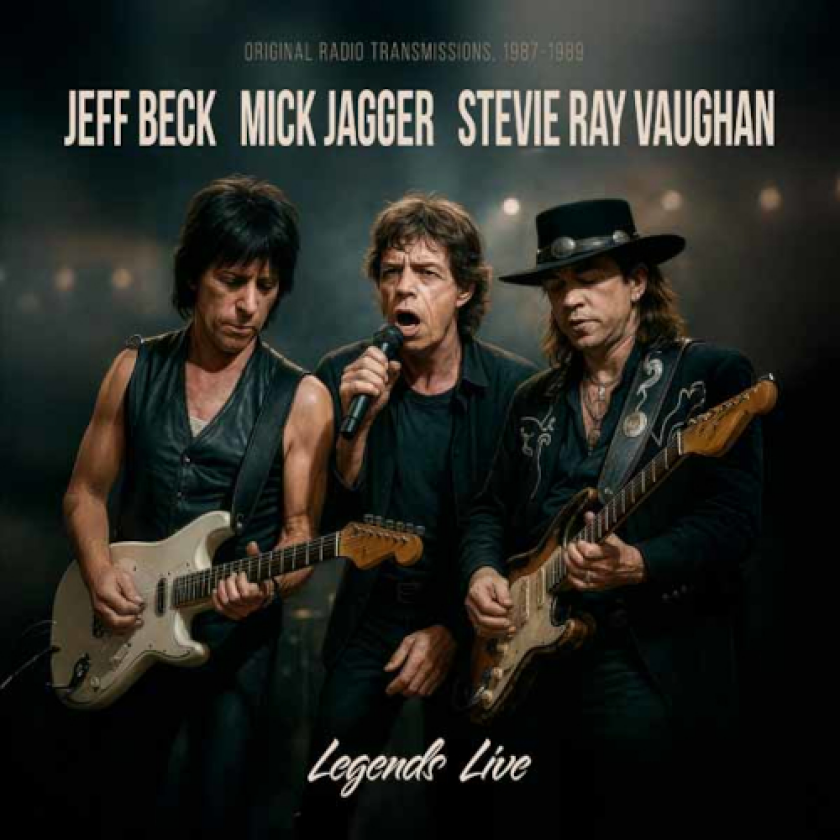 Jeff Beck, Mick Jagger, Stevie Ray Vaughan Legends Live LP/Vinyl