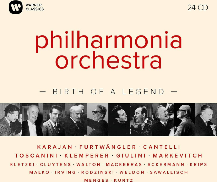 Bilde av Philharmonia Orchestra Philharmonia Orchestra: Birth Of A Legend 24cd CD