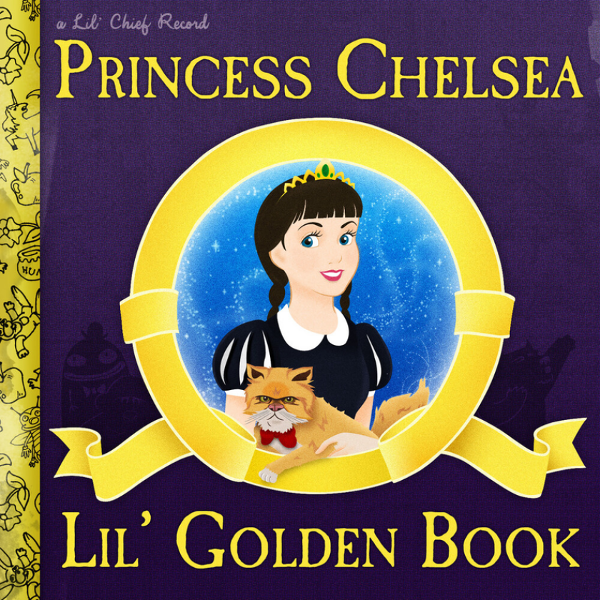 Princess Chelsea Lil Golden Book 10th Anniversary Edition Purple LP/Vinyl