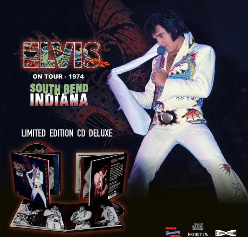 Elvis Presley On Tour 1974 South Bend Indiana CD