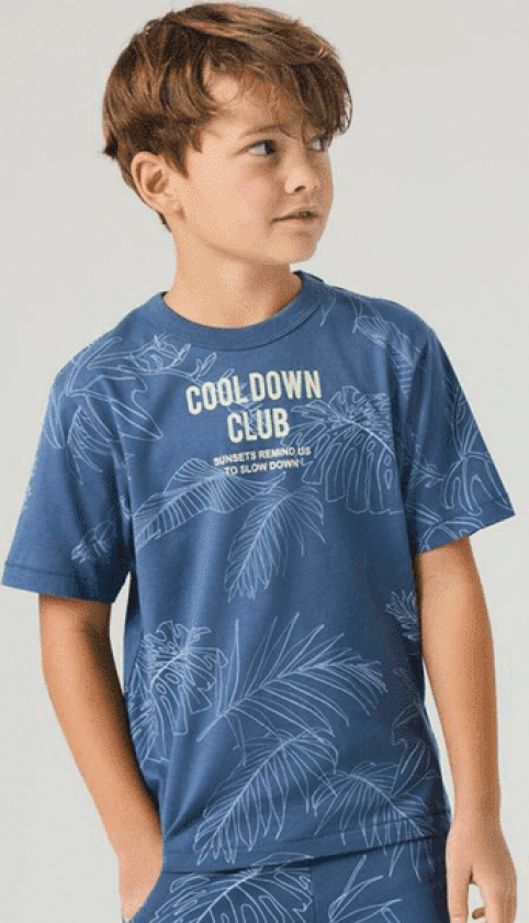 Name It Nkmferto t-skjorte til barn, Vintage Indigo