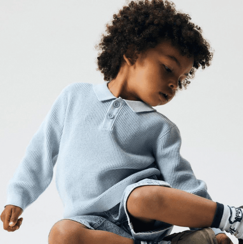 Name It Nmmfikal pologenser til småbarn, Blue Fog